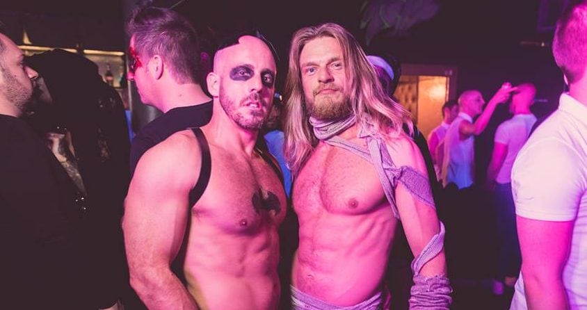 gay Halloween parties in Manchester